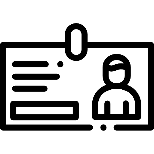 Identity free icon