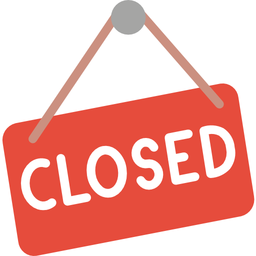 Closed Sign Icon