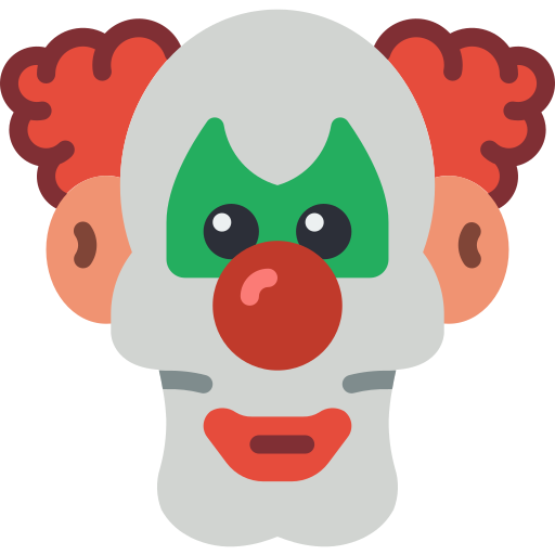 payaso icono gratis