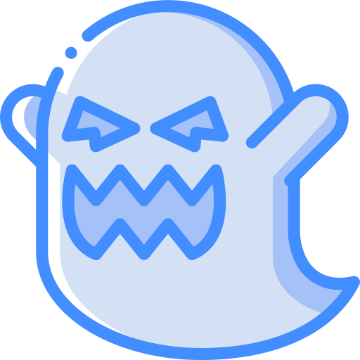 Ghost Basic Miscellany Blue icon