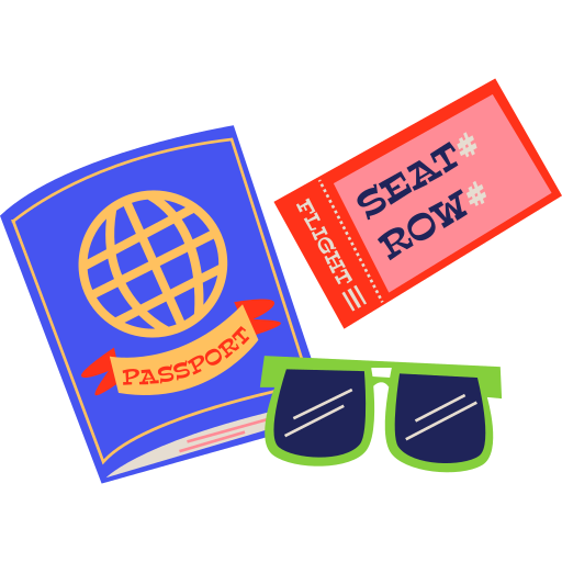 pasaporte gratis sticker