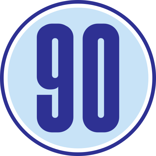 90 icono gratis