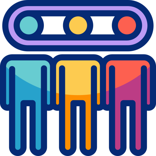 trabajo en equipo icono gratis