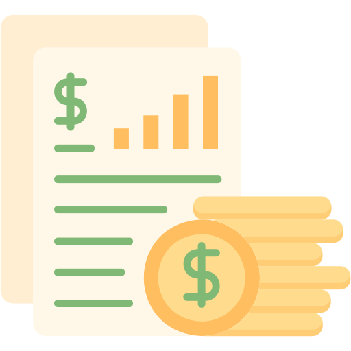 hoja de balance icono gratis