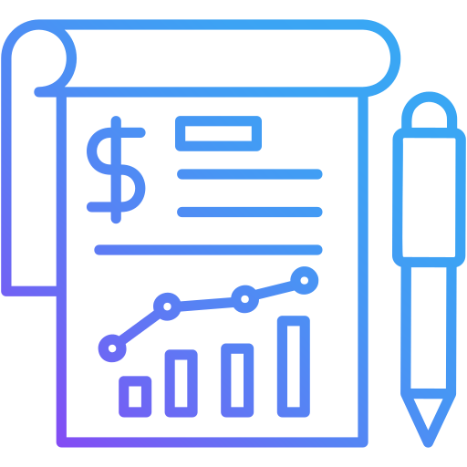 estado financiero icono gratis