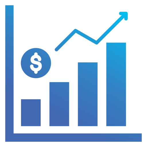 ganancia icono gratis