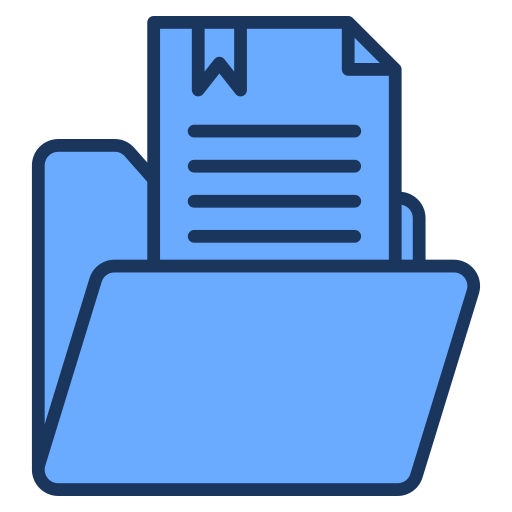 Contract - Free files and folders icons