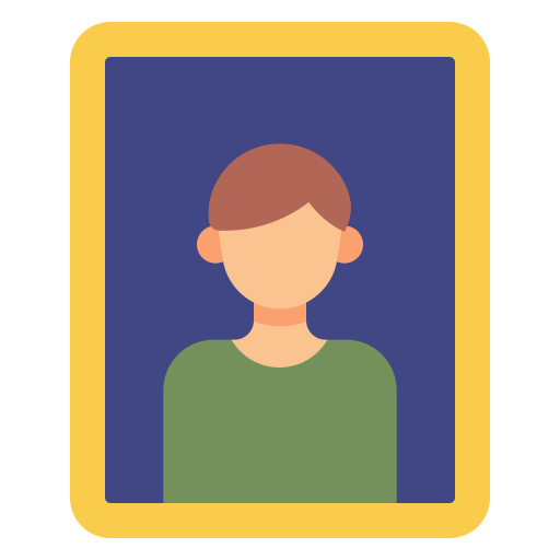 Portrait free icon