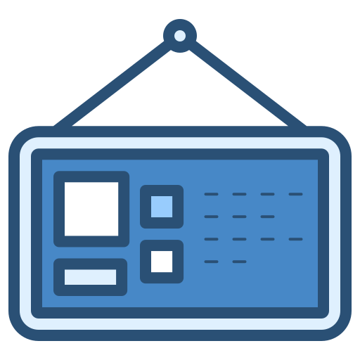 tablero de humor icono gratis