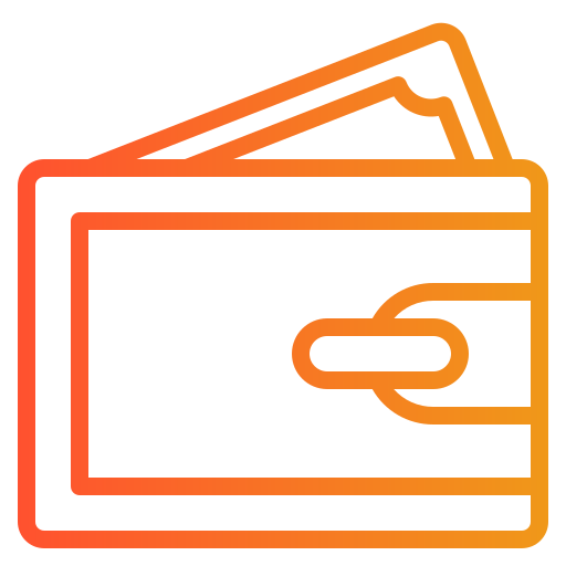 billetera icono gratis