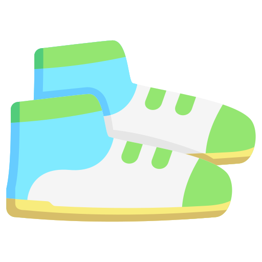 zapatillas icono gratis
