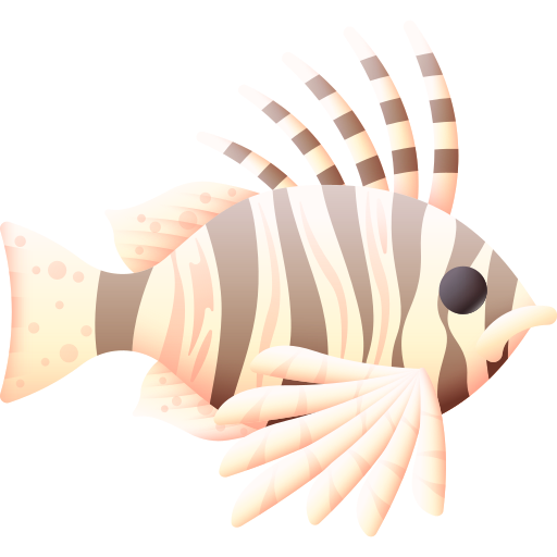 peixe-leão grátis ícone