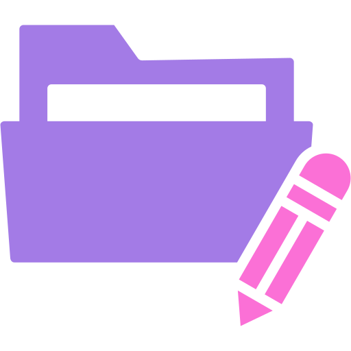 Folder edit free icon Folder edit free icon