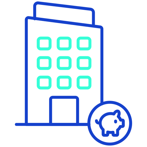 banque Icône gratuit