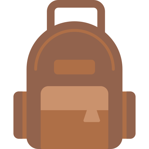 mochila icono gratis