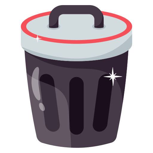 contenedor de basura icono gratis