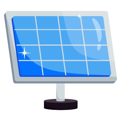 panel solar icono gratis