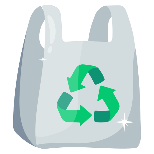 bolsa de reciclaje icono gratis