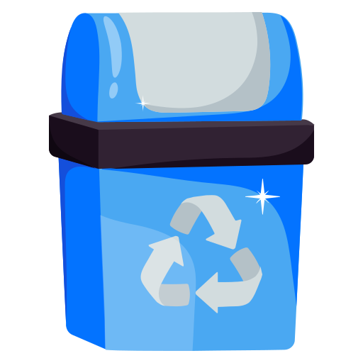 papelera de reciclaje icono gratis