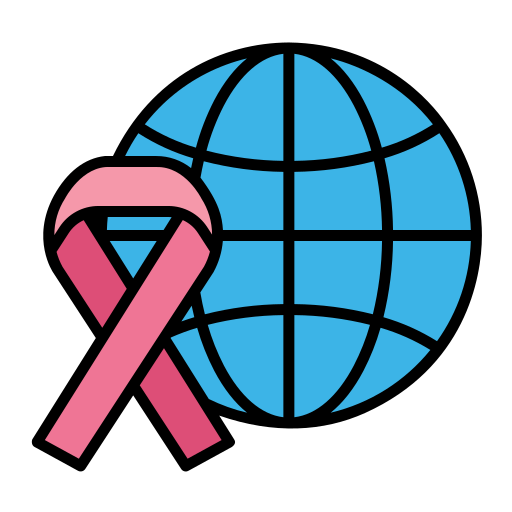 dia mundial del cancer icono gratis