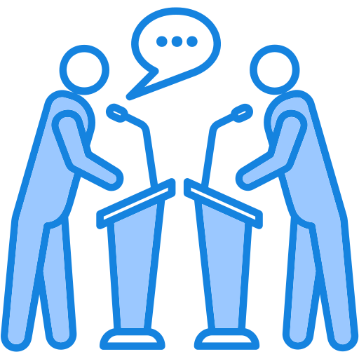 Debate free icon