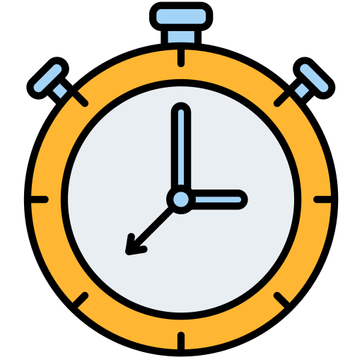 cronógrafo icono gratis