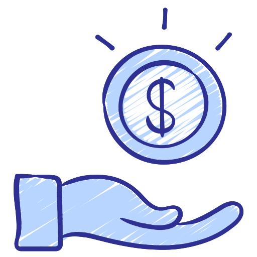 préstamo icono gratis