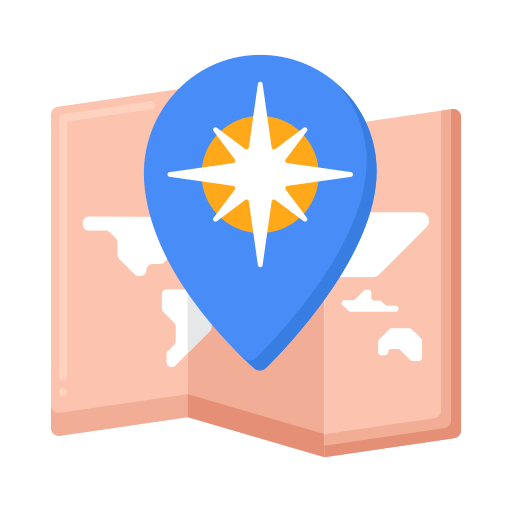 mapa icono gratis