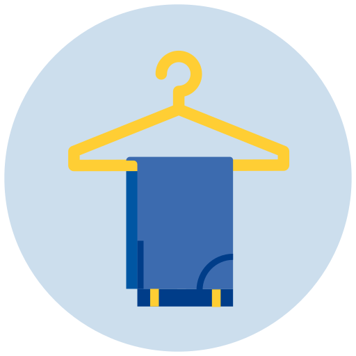 roupas grátis ícone