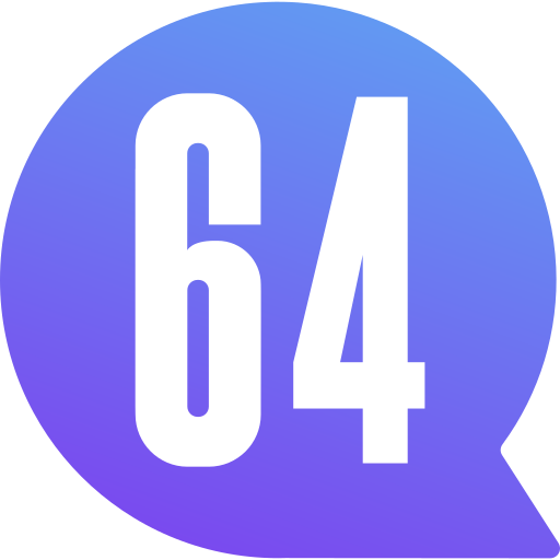 64 icono gratis