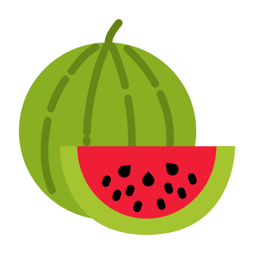 pastèque Icône gratuit
