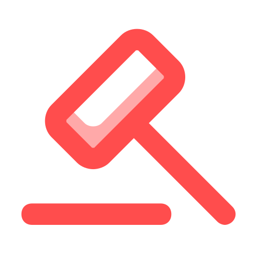 subasta icono gratis