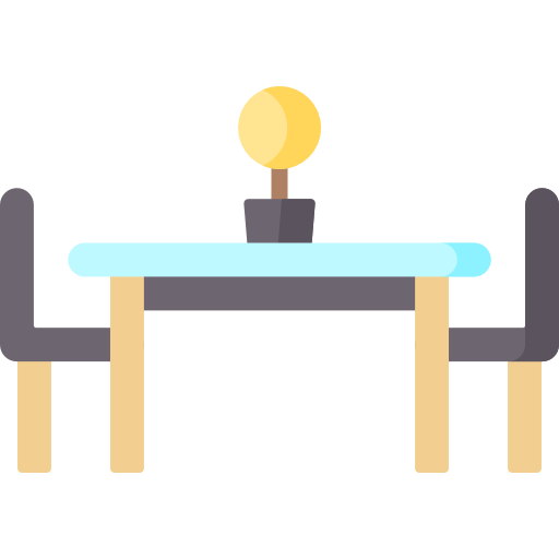 mesa de comedor icono gratis