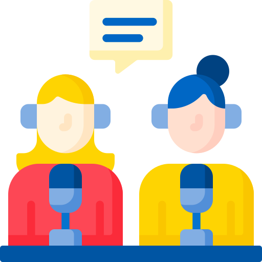 commentatrice Icône gratuit commentatrice Icône gratuit