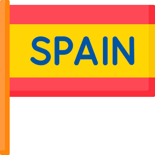 bandera española icono gratis