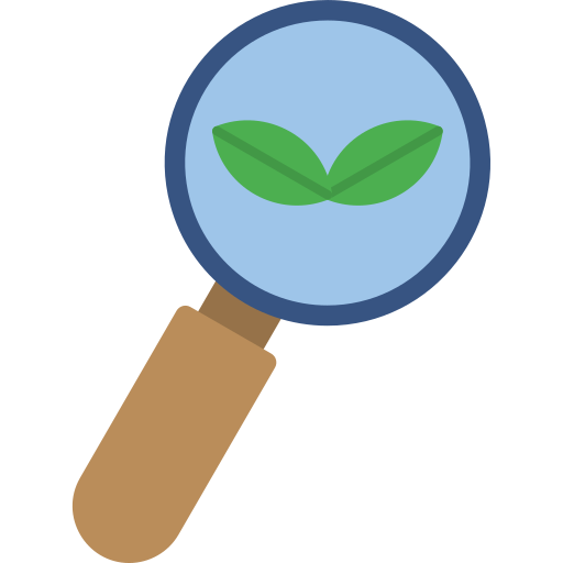 búsqueda orgánica icono gratis