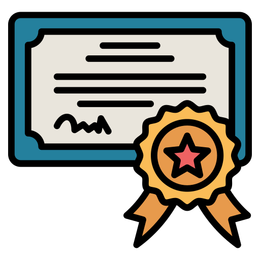 certificat Icône gratuit