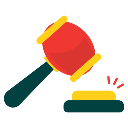 subasta icono gratis