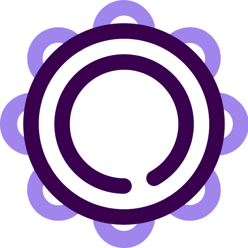 pandereta icono gratis