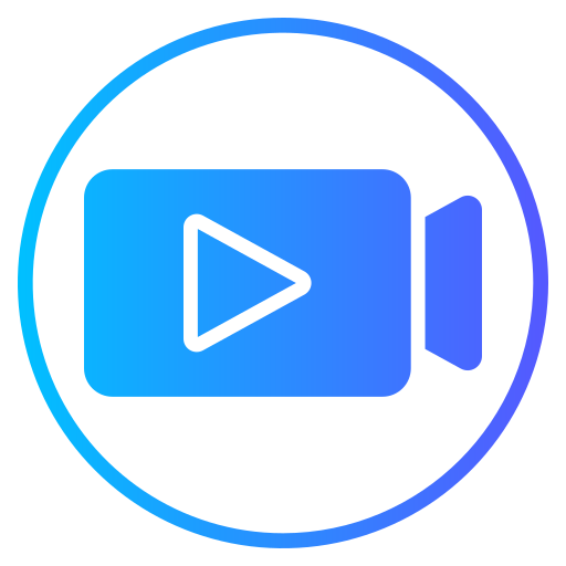 grabación de vídeo icono gratis
