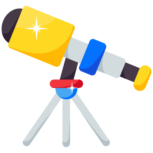 Telescope free icon Telescope free icon