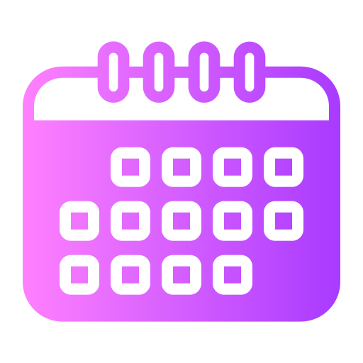 Scheduling - Free time and date icons