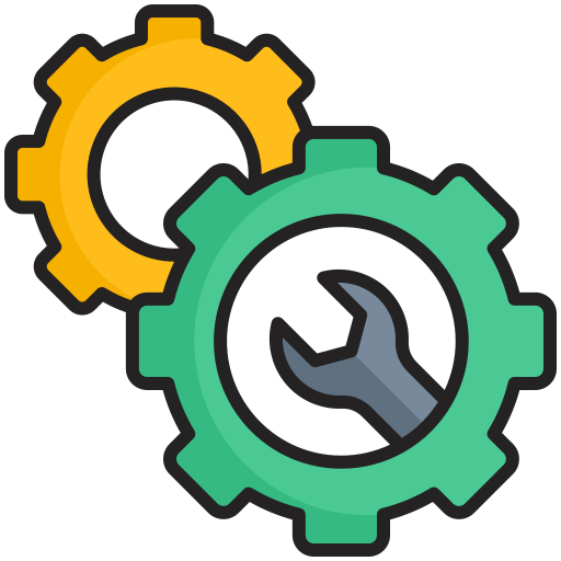 Maintenance free icon