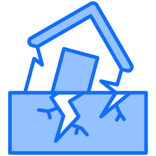 Earthquake free icon Earthquake free icon