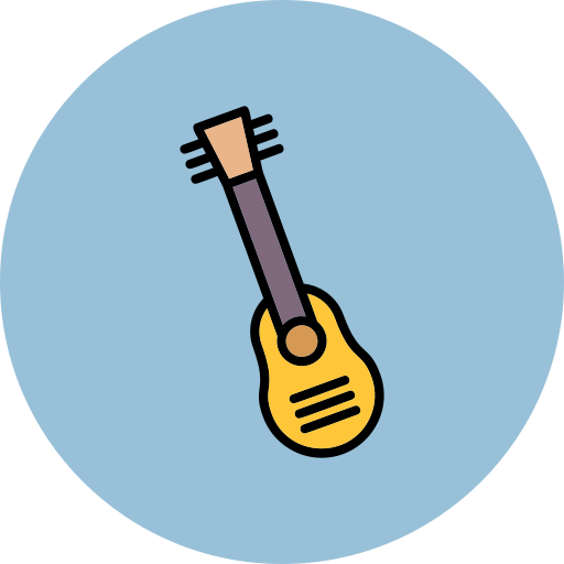guitarra icono gratis