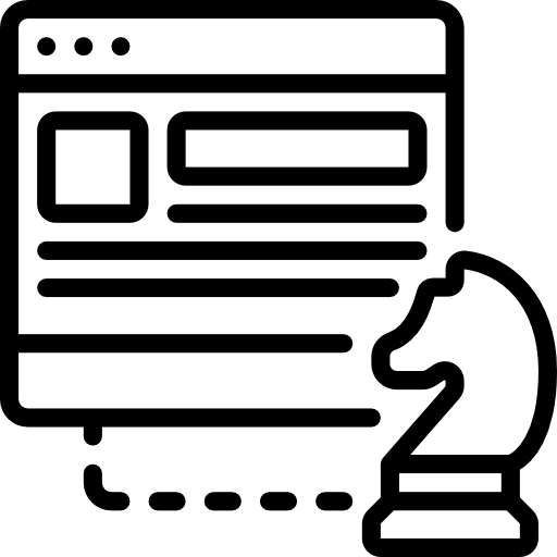 estrategia icono gratis