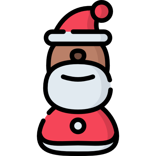 papá noel icono gratis