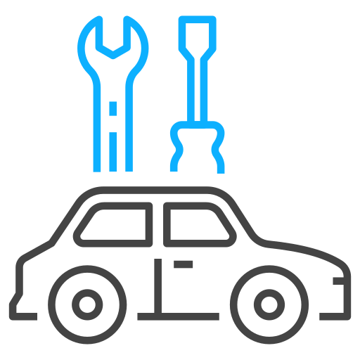 mantenimiento del auto icono gratis