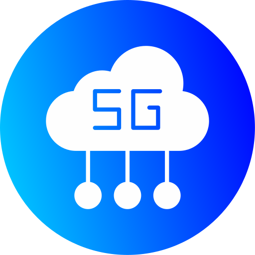 5g Icône gratuit 5g Icône gratuit