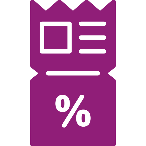 Ваучер бесплатно иконка